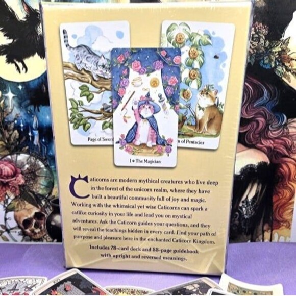 Caticorns Mythical Creature Tarot Card Deck - Picture 7 of 7
